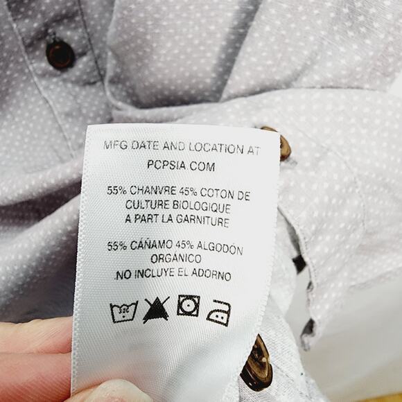 Patagonia Gray Short Sleeve Button Front Men's Shirt Size Medium Style  53139 SP - Picture 8 of 12